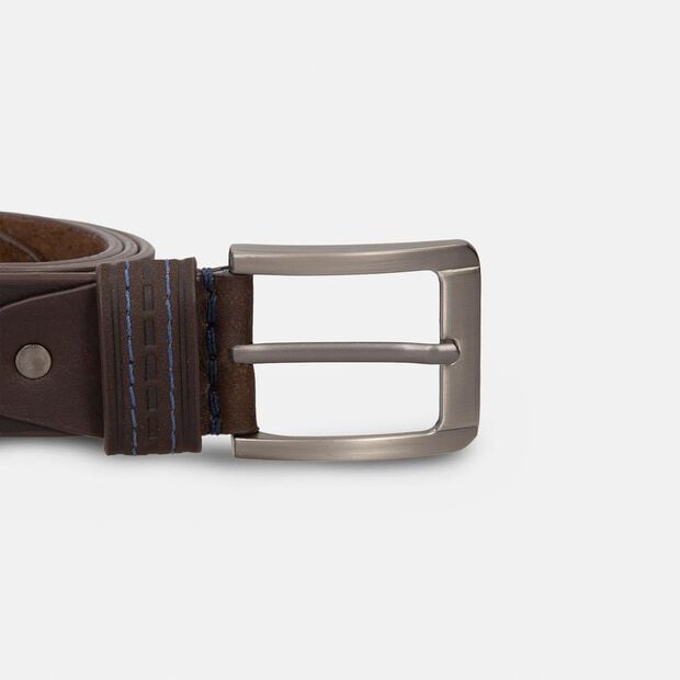 Cintur&oacute;n Para Hombre Bata Caf&eacute; Magsun, 