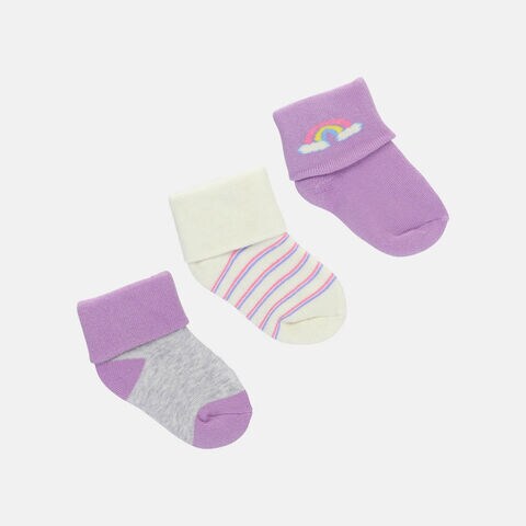 Medias Para Ni&ntilde;a Bubblegummers Multicolor Nisha Calcetines, 