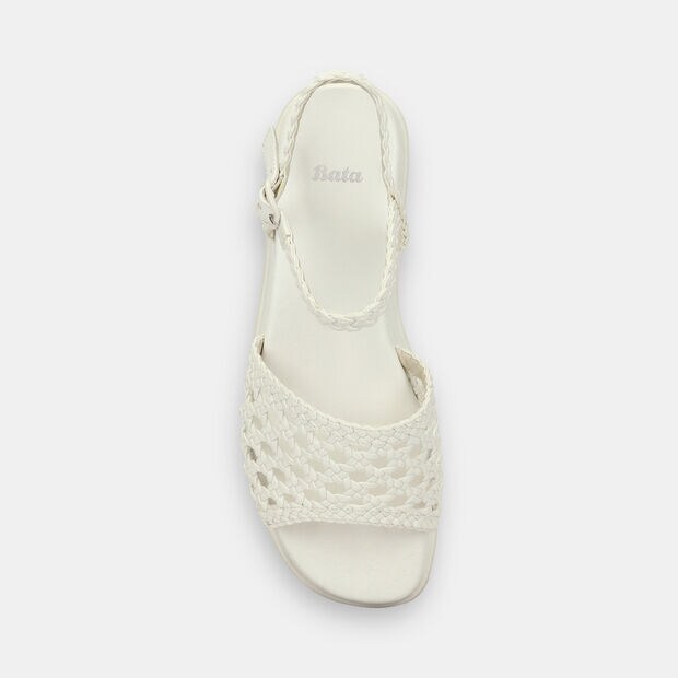 Sandalias Para Mujer Bata Blanco, 