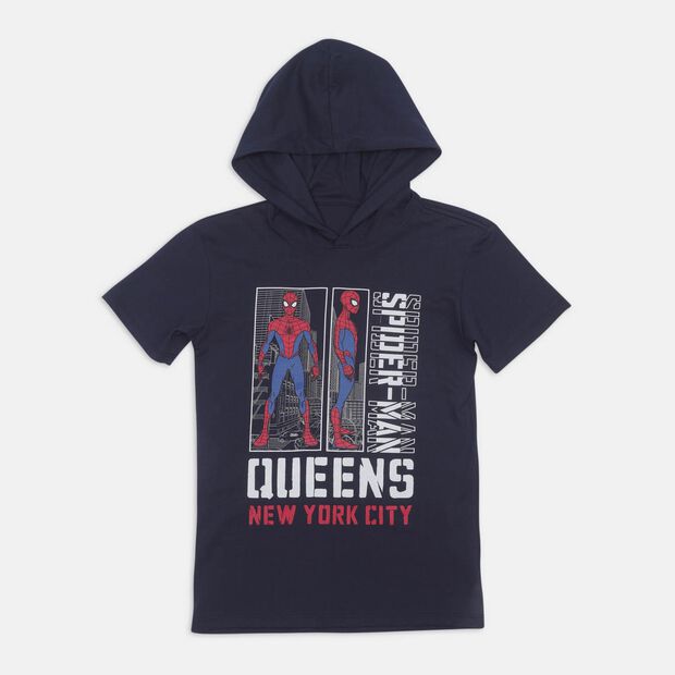 Camiseta Para Ni&ntilde;o Licenses Marvel Navy Oso L, 