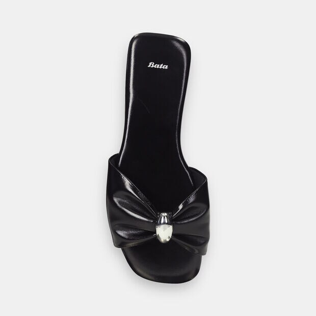 Sandalias Para Mujer Bata Negro Groba Summer, 
