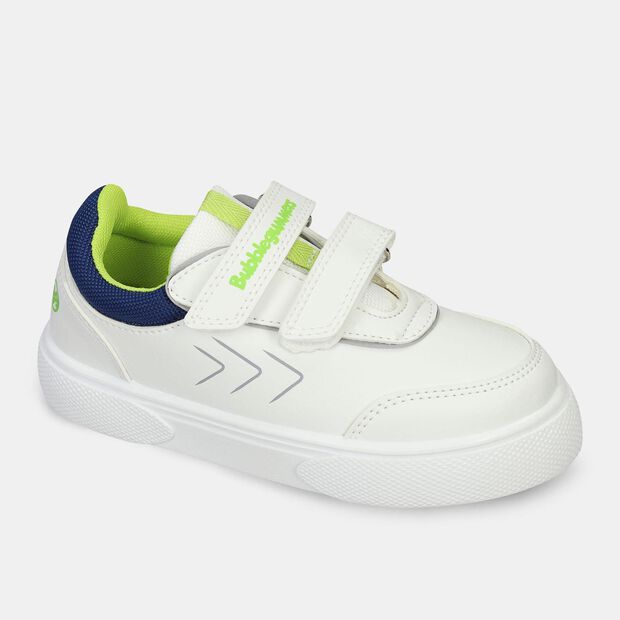 Tenis Para Ni&ntilde;o Bubblegummers Blanco-Verde Sam, 