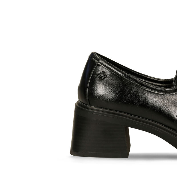 Tacones Para Mujer Bata Red Label Negro Irida Gama, 