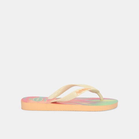 Chanclas Para Mujer Havaianas Naranja Tanya Full Plastic, 