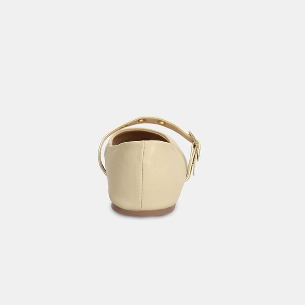Baletas Junior Para Ni&ntilde;a Bubblegummers Beige Tamar Tali, 