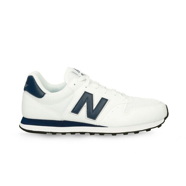 Tenis Para Hombre New Balance Blanco-Negro Men'S 500, 