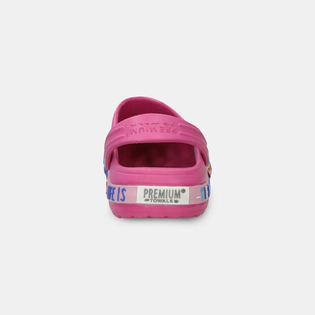 Zuecos Infantil Para Ni&ntilde;a Licenses Disney Fucsia Martina L Premium, 