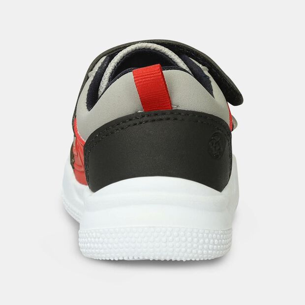 Tenis Para Ni&ntilde;o Bubblegummers Gris-Rojo Safron, 