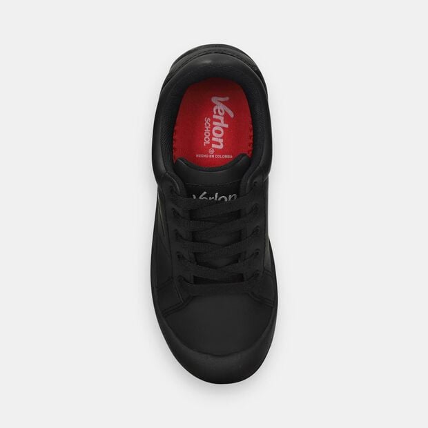Tenis Escolares Para Ni&ntilde;o Verlon Negro Velasco V, 