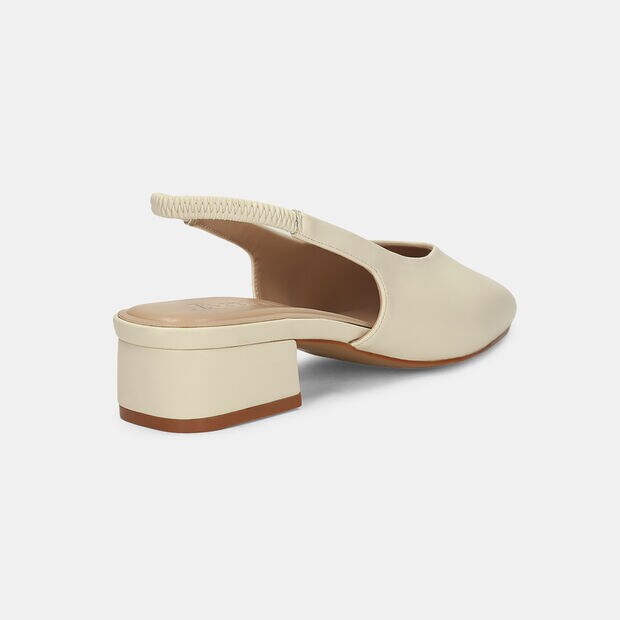Tacones Para Mujer Bata Blanco Memphis, 