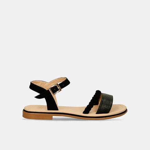 Sandalias Para Mujer Bata Negro Jerez, 