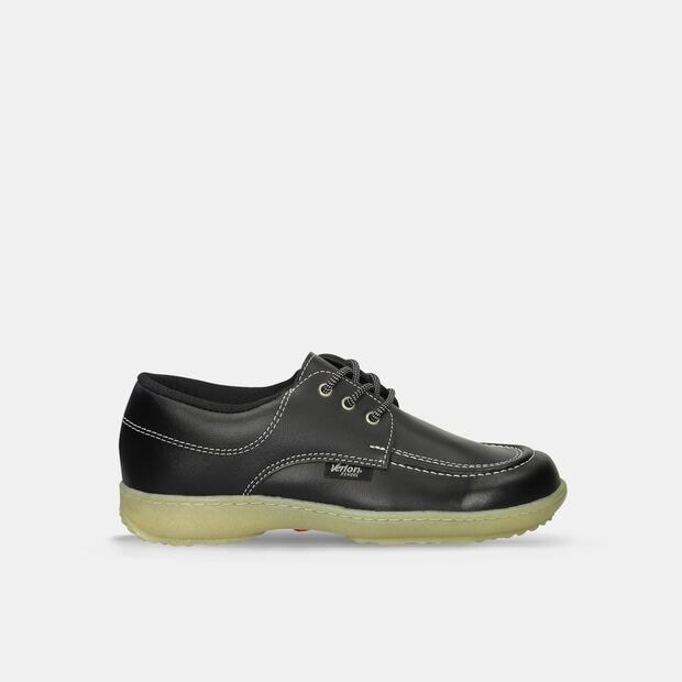 Zapatillas Escolares Para Ni&ntilde;os Verlon Negro Diana Gold, 