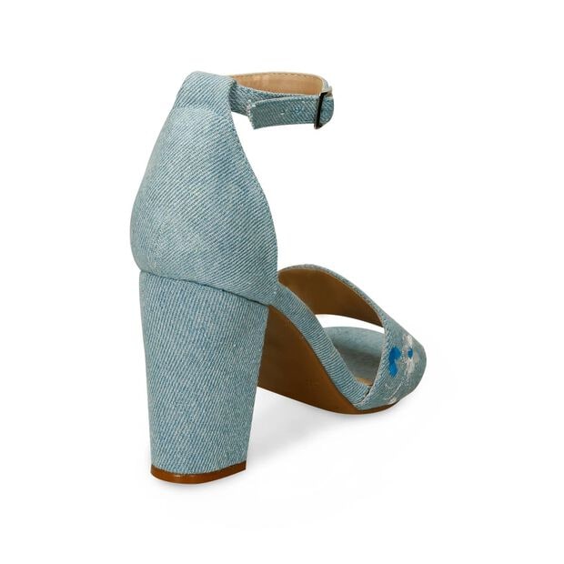 Sandalias Para Mujer Bata Azul Isa, 