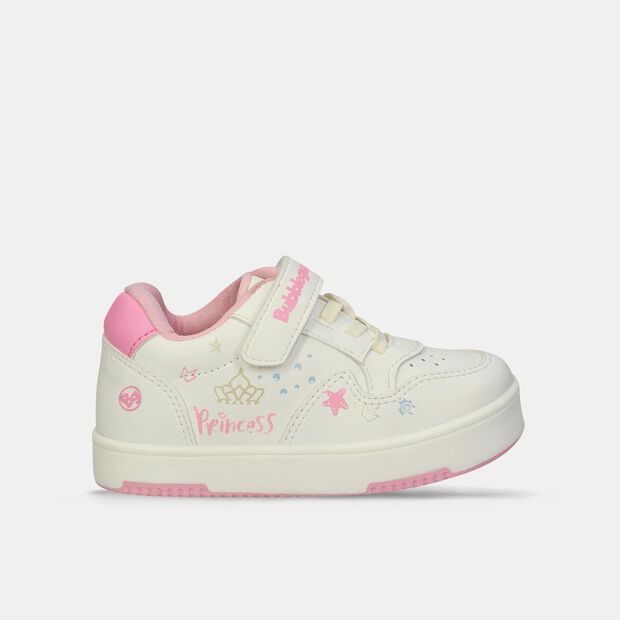 Tenis Para Ni&ntilde;a Bubblegummers Blanco Team Court Bg, 