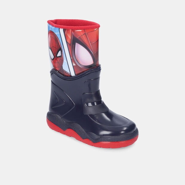 Botas De Lluvia Para Ni&ntilde;o Licenses Marvel Negro Krew Spiderman, 
