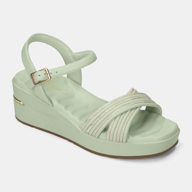 Sandalias Para Mujer Bata Comfit Verde Landy Mina, 