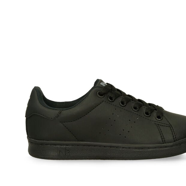Tenis Escolares Para Ni&ntilde;o Bubblegummers Negro Mael Gymnastics, 