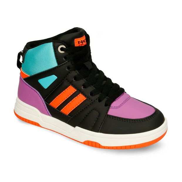 Botas Junior Para Ni&ntilde;a North Star Negro-Multicolor Ruchelle Ns, 