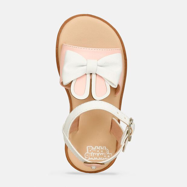 Sandalia Para Ni&ntilde;a Bubblegummers Blanco-Rosado Salma, 