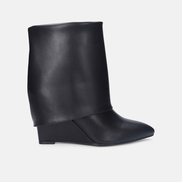 Botines Para Mujer Bata Negro Perrie Winter, 