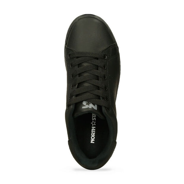 Tenis Escolares Para Ni&ntilde;o Bubblegummers Negro Mael Gymnastics, 