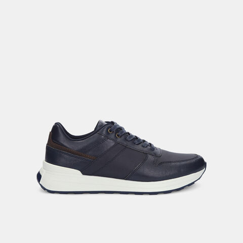 Tenis Para Hombre Bata Azul Parker Ariz Casual, 