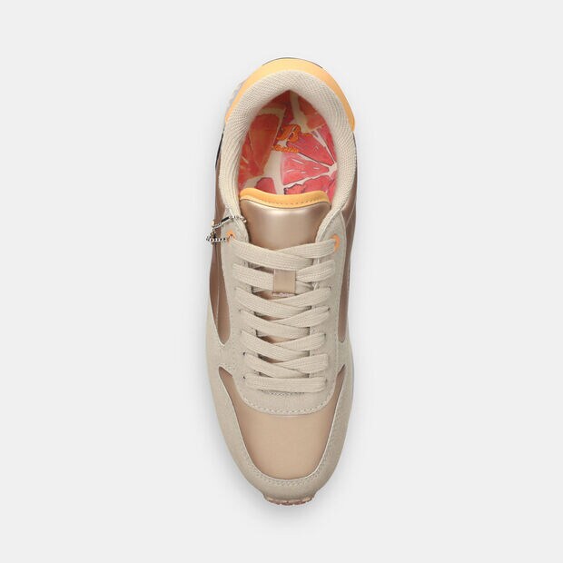 Tenis Para Mujer Bata Beige Berry, 