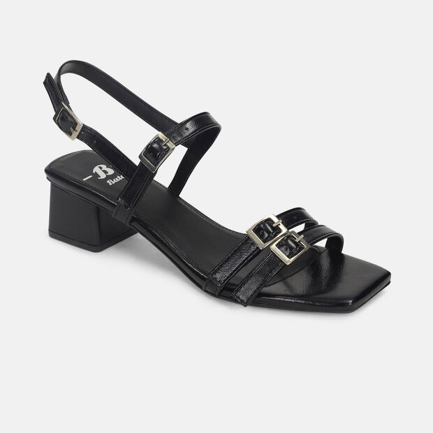 Sandalias Para Mujer Bata Negro, 