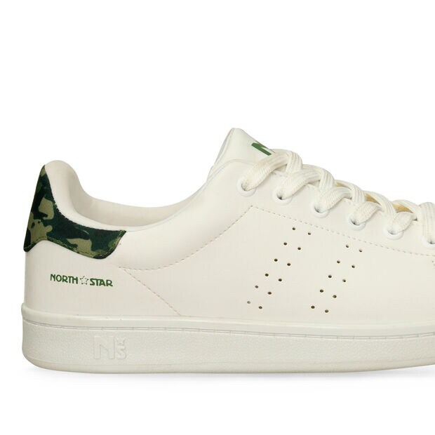 Tenis Para Hombre North Star BlancoMilitar Retrostar, 