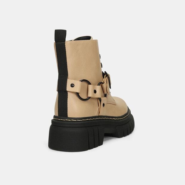 Botas Para Mujer Bata Beige Luc Martina, 