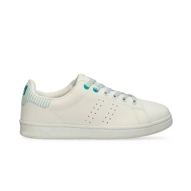 Tenis Para Mujer North Star Blanco-Verde Gema Retrostar, 