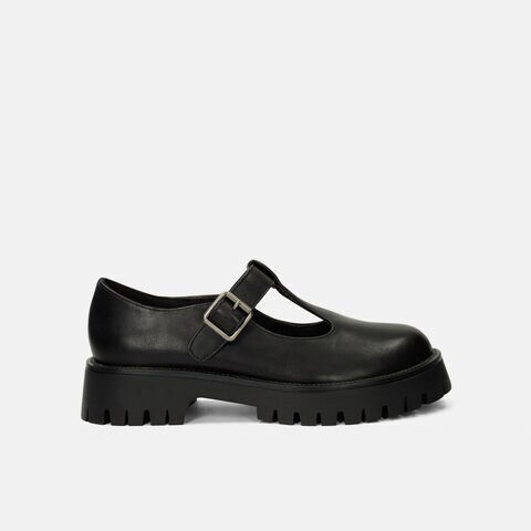 Mocasines Para Mujer Bata Red Label Negro Kanda Carry, 