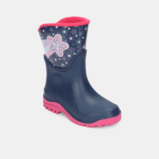 Bota De Lluvia Para Ni&ntilde;a Bubblegummers Violeta Valu Nupy Protectives, 