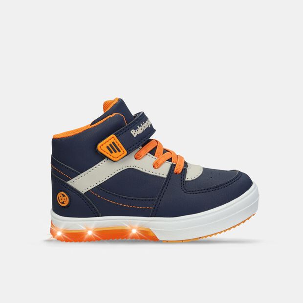 Bota Con Luces Para Ni&ntilde;o Bubblegummers Azul Takashi Neon, 