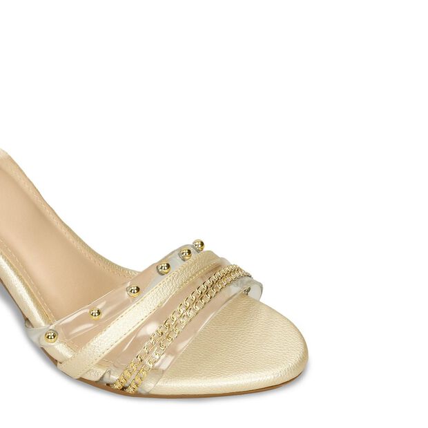 Sandalias Para Mujer Bata Dorado Inca, 