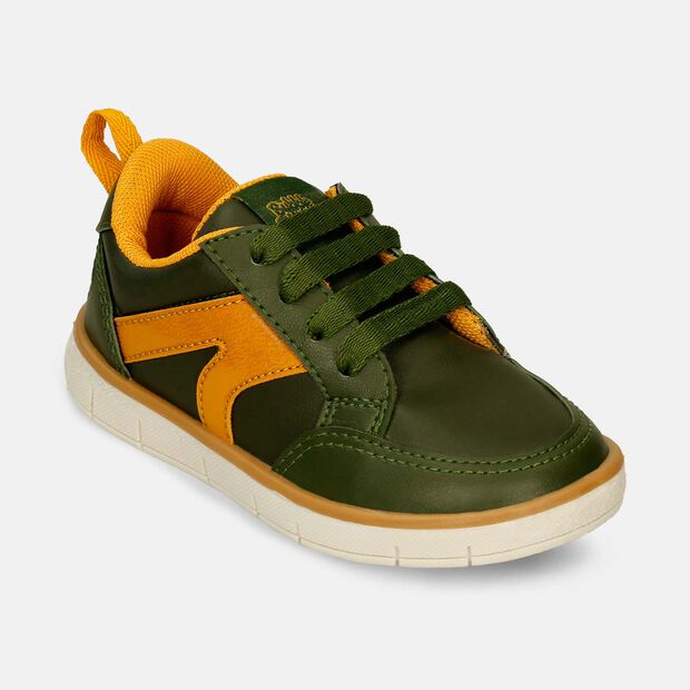 Tenis Para Ni&ntilde;o Bubblegummers Verde Serpiente, 