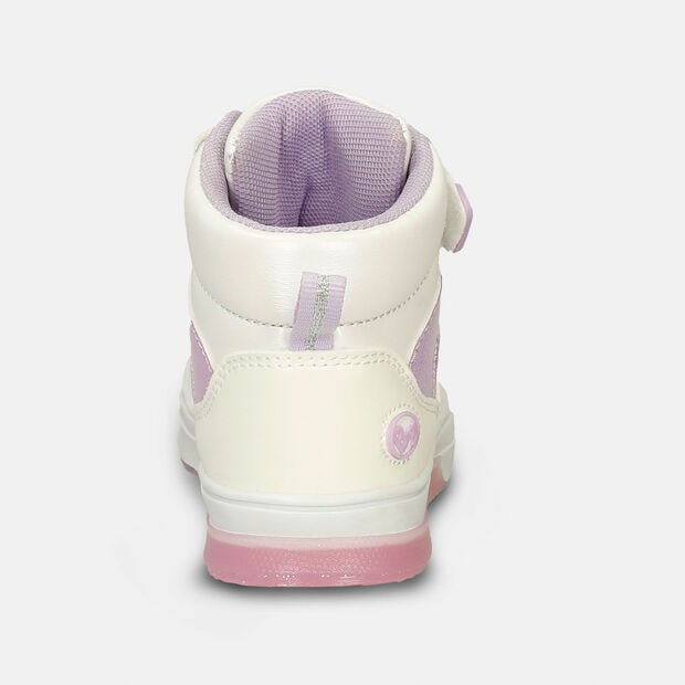 Bota Con Luces Para Ni&ntilde;a Bubblegummers Blanco-Lila Sirena, 