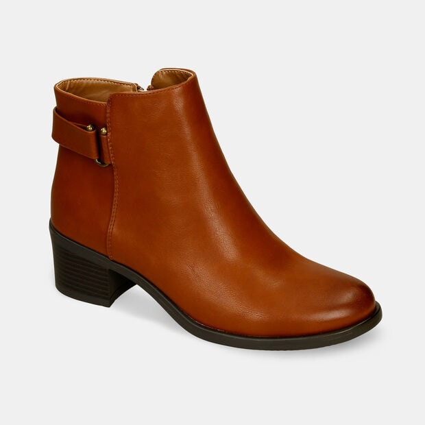Botines Para Mujer Bata Camel Ian Gloria, 