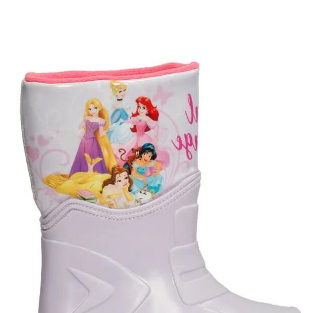 Botas De Lluvia Infatil Para Ni&ntilde;a Licenses Disney Lila-Rosado Kat L, 