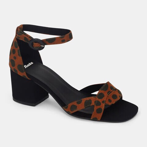 Sandalias Para Mujer Bata Negro , 