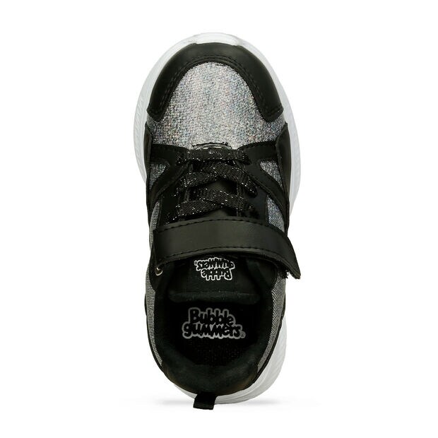 Tenis Para Ni&ntilde;a Bubblegummers Plateado-Negro Rania, 