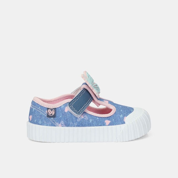 Baletas Para Ni&ntilde;a Bubblegummers Azul Urna, 