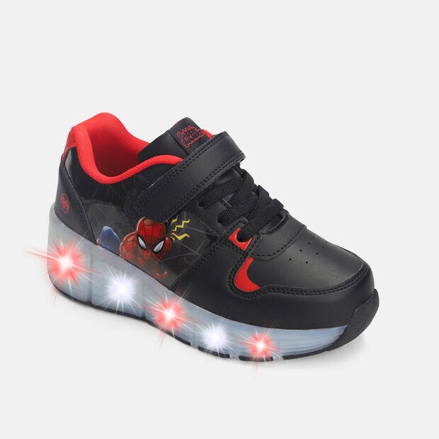 Tenis Con Luces Para Ni&ntilde;o Marvel Multicolor Frederic, 