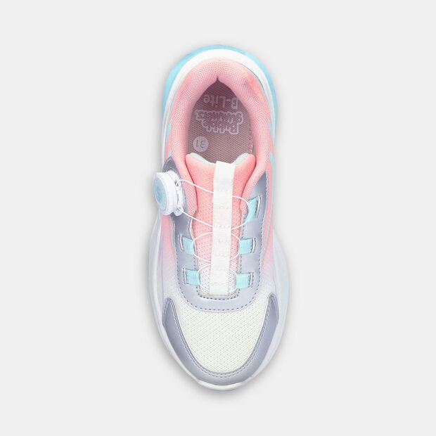 Tenis Para Ni&ntilde;a Bubblegummers Blanco Dynamic Walking Girls 3 +, 