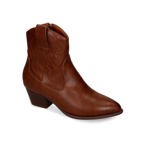 Botines Para Mujer Bata Camel Icara, 