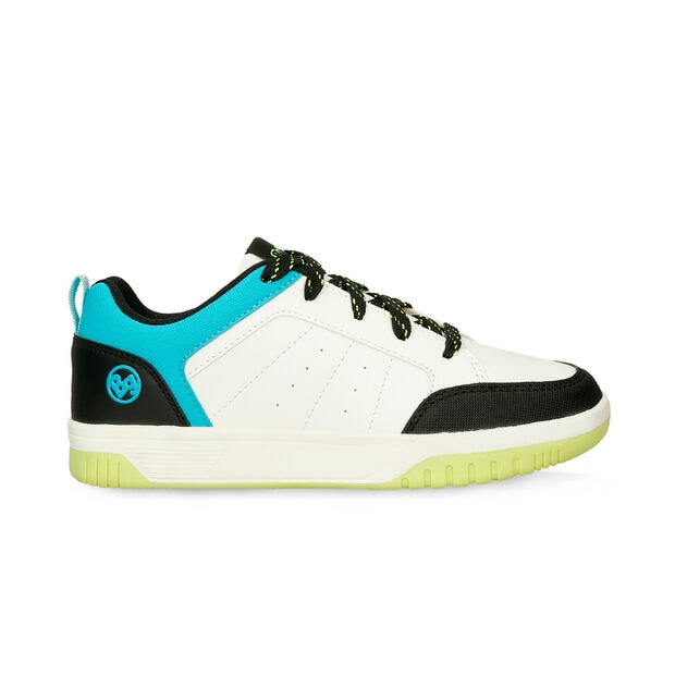 Tenis Para Ni&ntilde;o Bubblegummers Blanco-Negro Renzo, 
