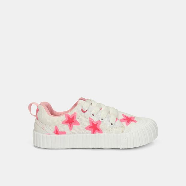 Tenis Infantil Para Ni&ntilde;a Bubblegummers Blanco Tostada 26-29, 