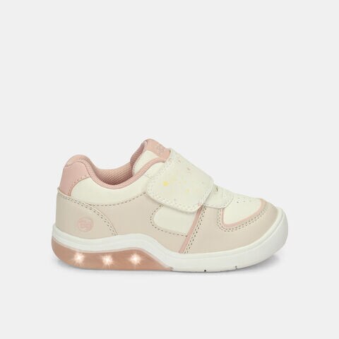 Tenis Con Luces Para Ni&ntilde;a Bubblegummers Multicolor Tokio Prewalker Girls 0 +, 