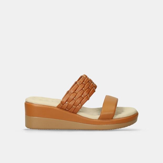 Sandalias Para Mujer Bata Comfit Rojo Kara Brenda, 