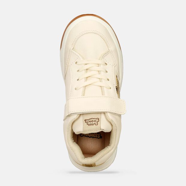 Tenis Para Ni&ntilde;a Bubblegummers Beige-Dorado Susan, 